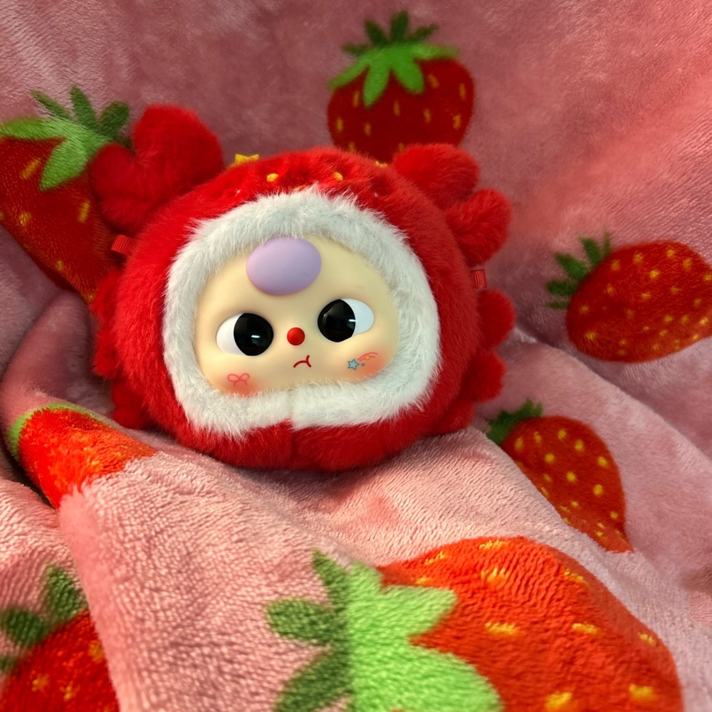 Baby Three blind box plush toy from the 12 Zodiac series